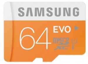 Memoria MicroSD 64GB Samsung MB-MP64D/EU Scheda Micro SD HC EVO