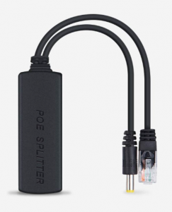 PoE Splitter 12 V compatibile con IEEE 802.3af fino a 100 metri