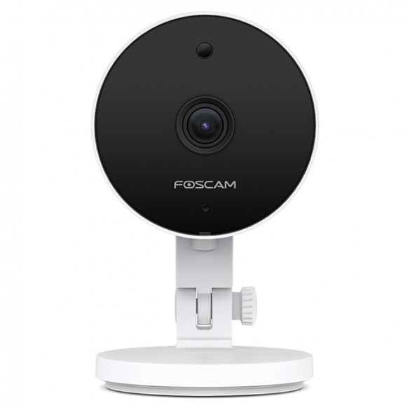 [IDEALE INTERNI INCUSTODITI / ANZIANI / BAMBINI / ANIMALI] Foscam C5M Telecamera IP WiFi 2.4/5 Ghz 3K HD/ 5MP Visione notturna, Motion Detection, E-mail Alert, microSD slot Colore: Bianco