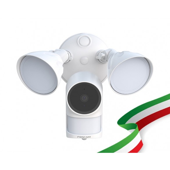 telecamere con faretto