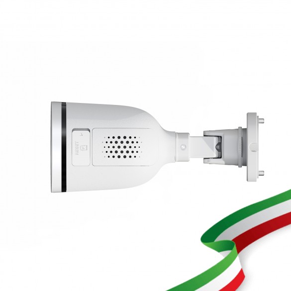 [ RICONDIZIONATA ] Foscam S41 Telecamera Ip Wifi Dual Bullet con faro LED integrato 4 Megapixel Wifi Dual 2.4/5Ghz HD 2K visione notturna, rilevamento movimento e allarme