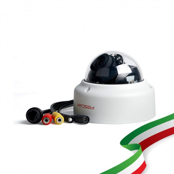 Telecamera  Foscam D2EP da esterno waterproof HD 2 megapixel  POE funzione P2P 4mm 70°
