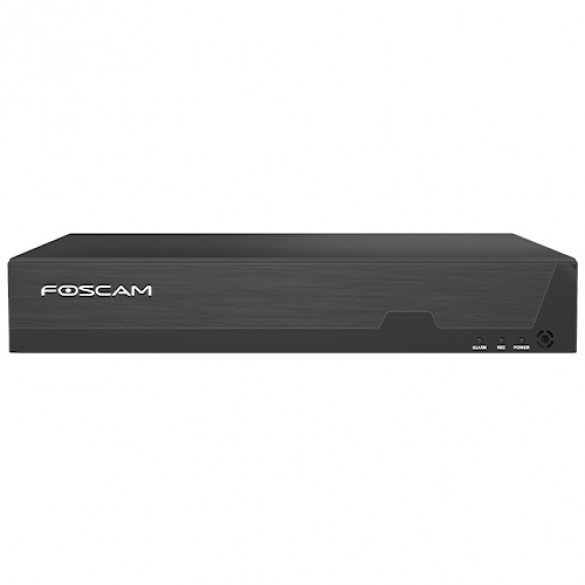 NVR PoE 16 Canali Foscam FNA216HE PoE da 16 canali a 8MP con funzione P2P con App Foscam