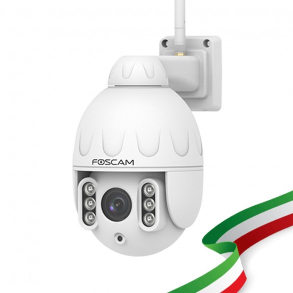 [ RICONDIZIONATA ] Telecamera [AUDIO INTEGRATO / PTZ] SD2 Telecamera IP motorizzata Wireless da esterno con audio integrato 