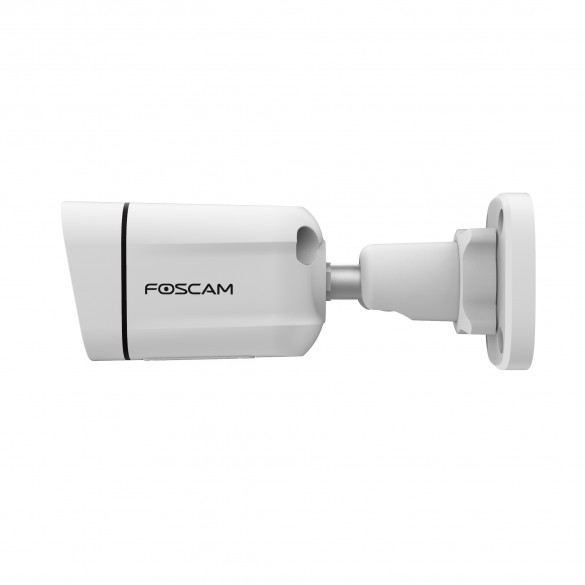 Foscam V4EC Telecamera da Esterno POE 2K Starlight con Visione Notturna a Colori