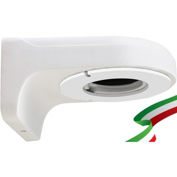 Foscam staffa a parete Supporto per Foscam D4Z  adatto per il montaggio a parete di telecamere a cupola D4Z / D2EP Colore: bianco